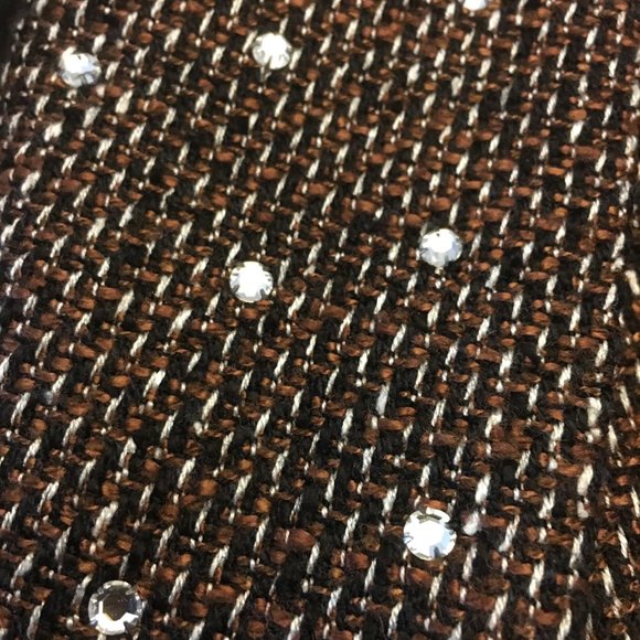 Vintage 80's CRISCIONE Rhinestone Embellished Jacket Blazer 🕺💎 - Picture 3 of 14